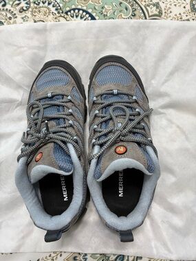 Merrell Women's Blue and Gray Trail Hiking Shoes